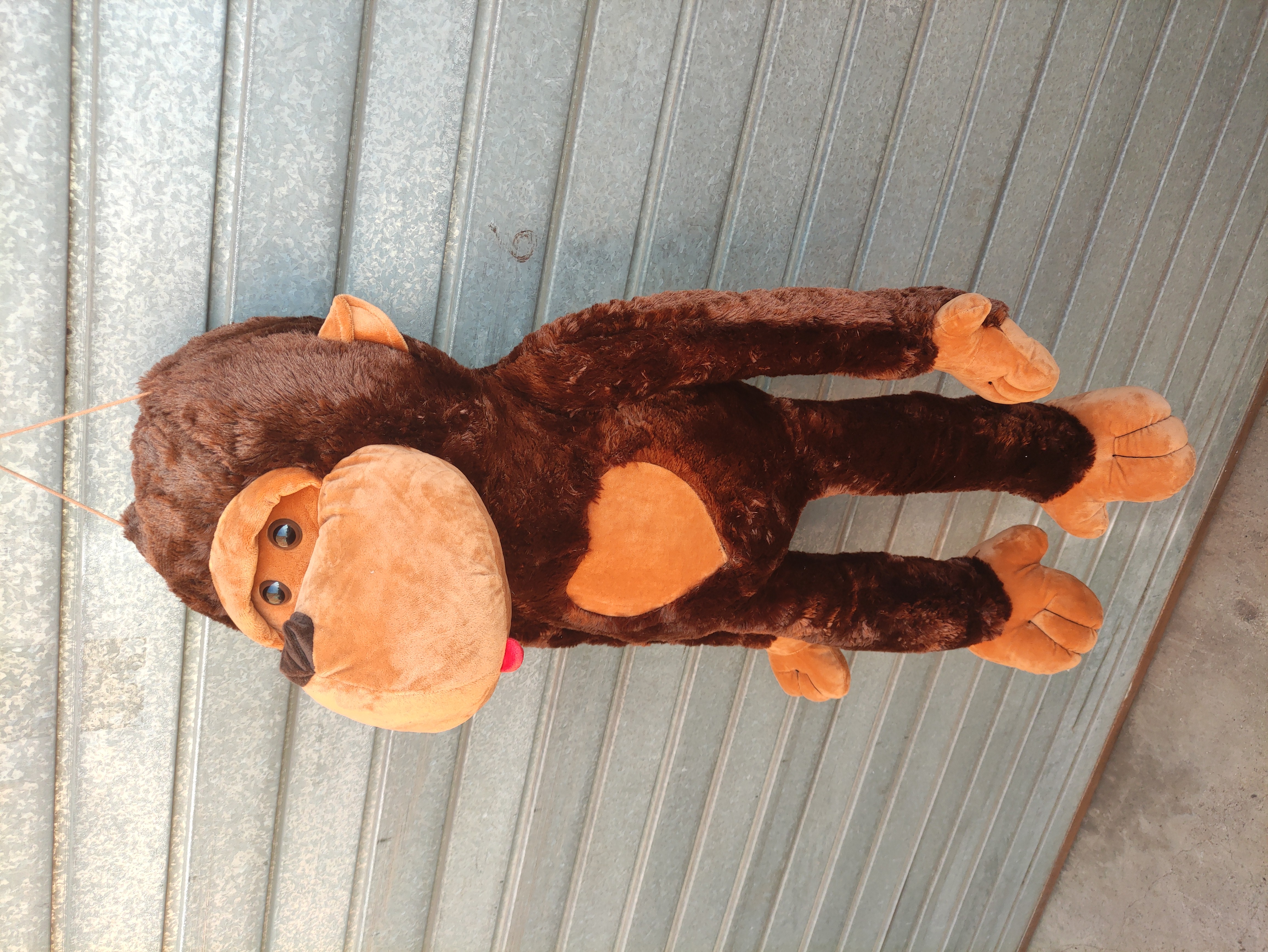 mono gorila juguete infantil peluche 56-100x52x36 1u